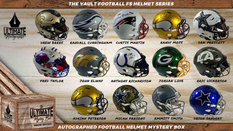 *DOUBLE BOX BREAK* Live Break #1 - The Vault Football Full Size Helmet Series  - 4/27/24 - 12:00 PM CT