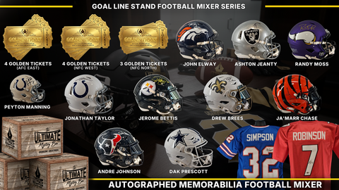 UA headliner graphic — Goal Line Stand Football Mixer Live Break Series