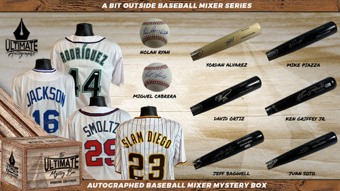 Live Break #1 - **DOUBLE BOX** Autographed Baseball Mixer Mystery Box Series - A Bit Outside -4/27/2024 - 12:00 PM CT
