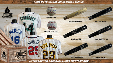 Live Break #1 - Autographed Baseball Mixer Mystery Box Series - A Bit Outside -4/27/2024 - 12:00 PM CT