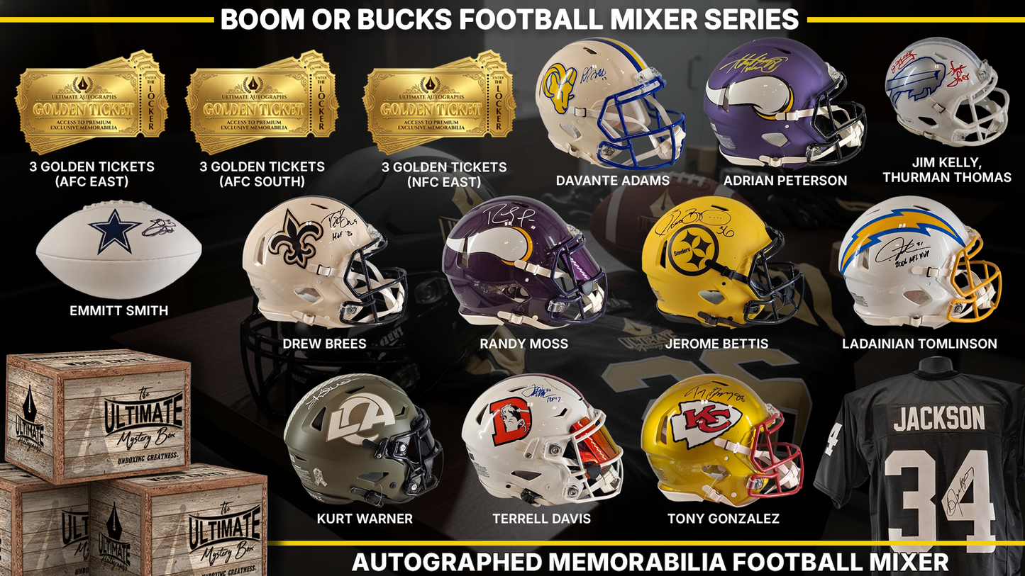 Boom or Bucks Football Mixer Live Break Series