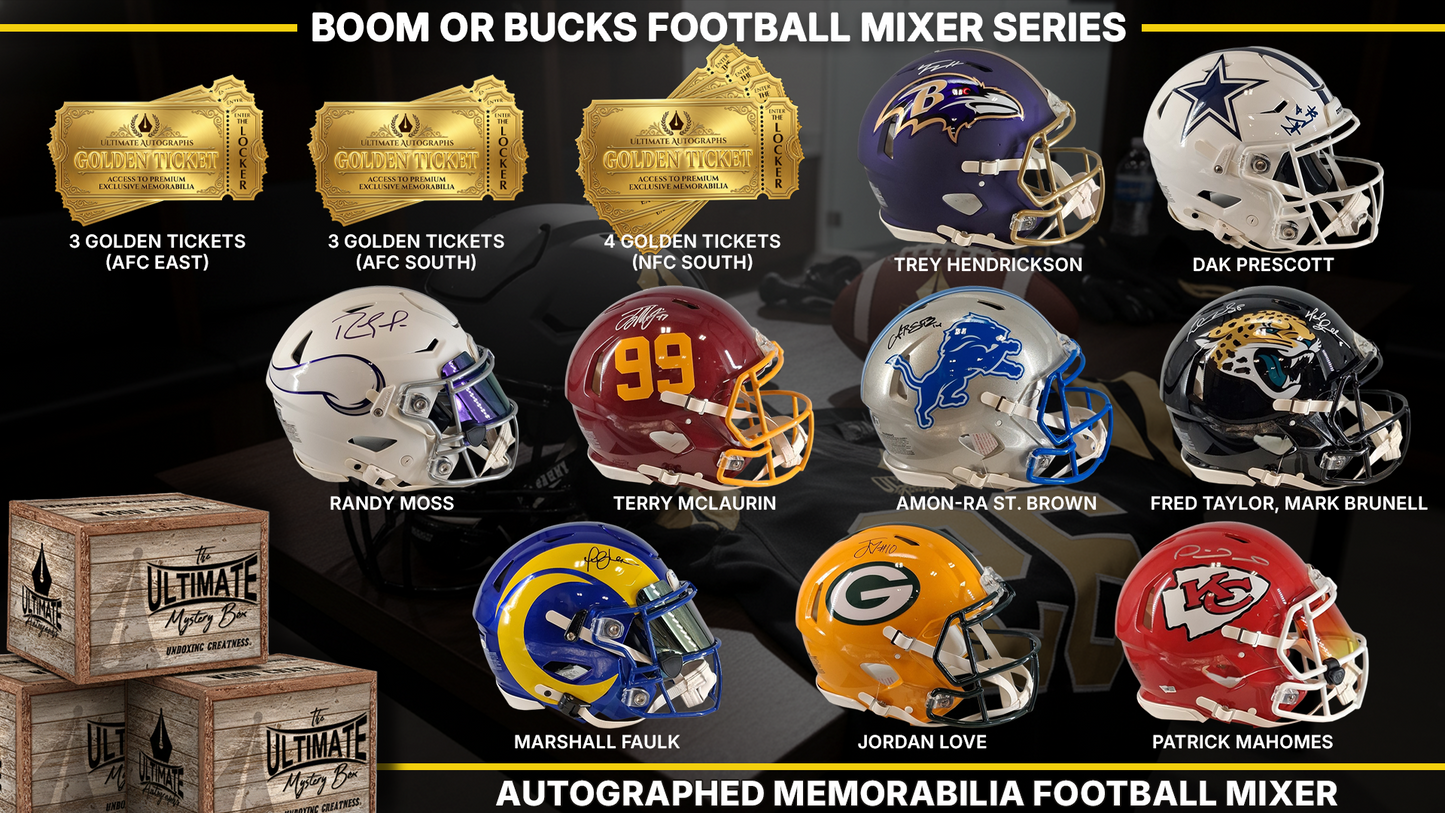 Boom or Bucks Football Mixer Live Break Series