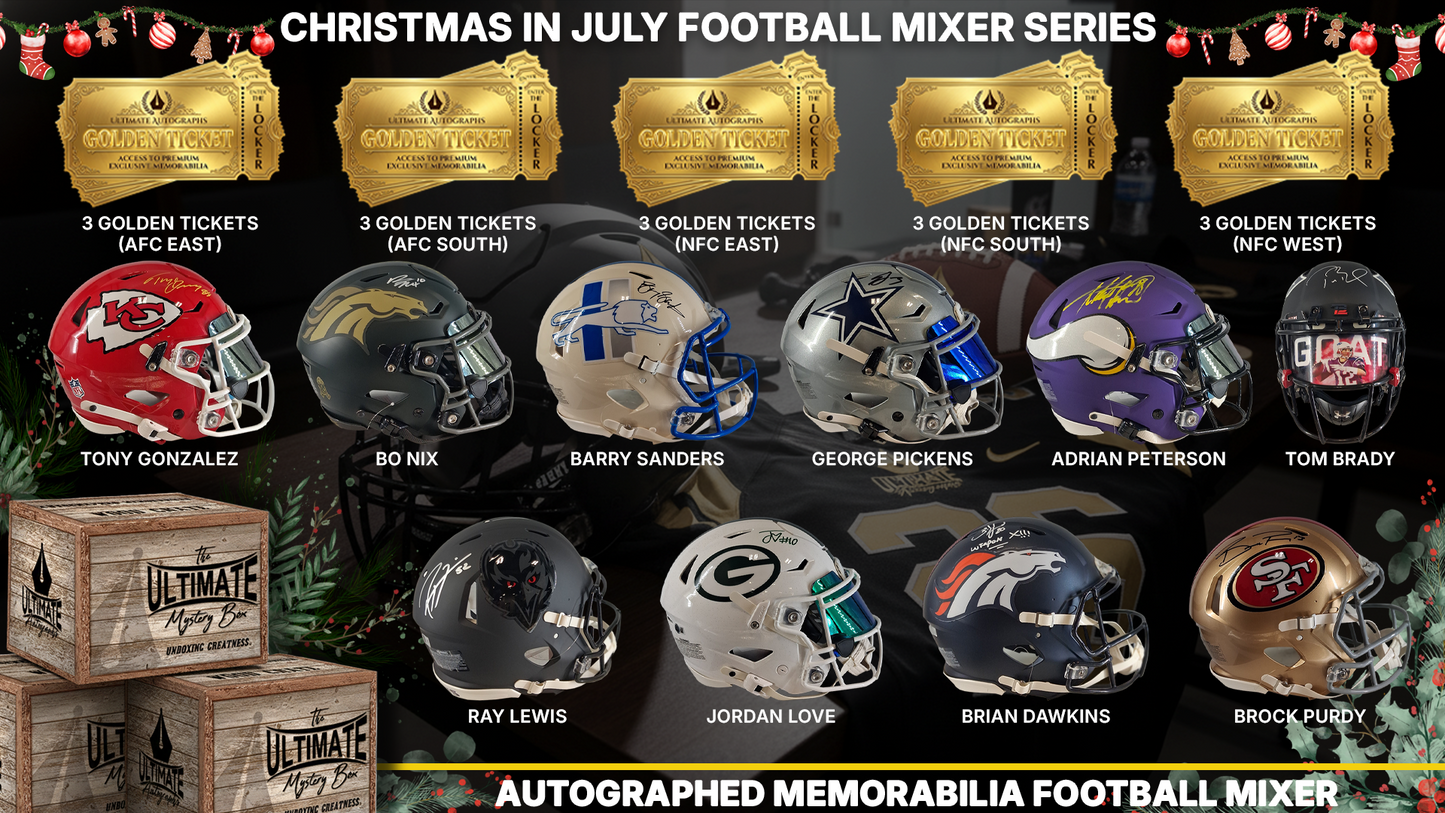 Christmas in July Football Mixer Live Break Series