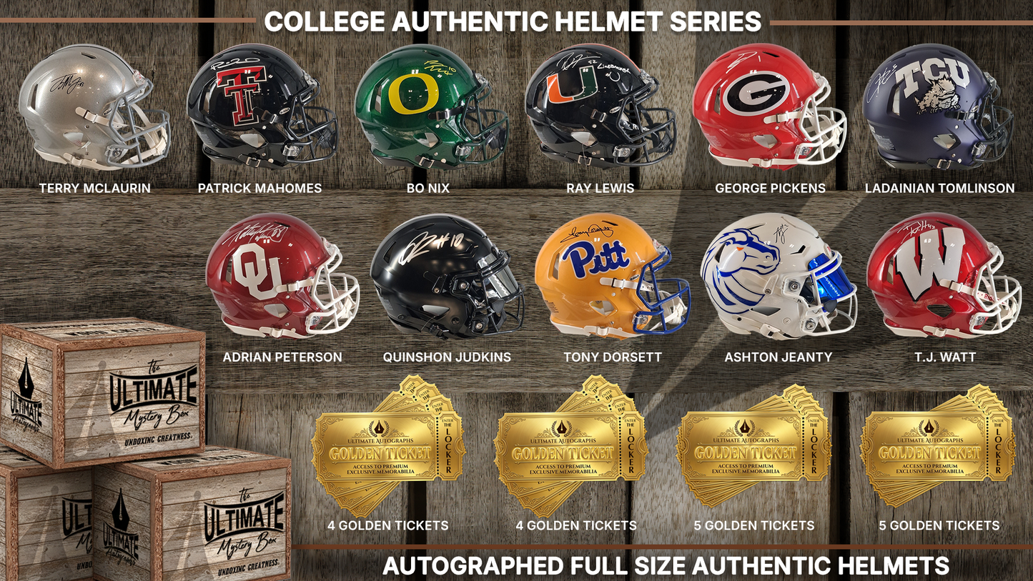 College Football Full-Size Authentic Helmet Live Break Series