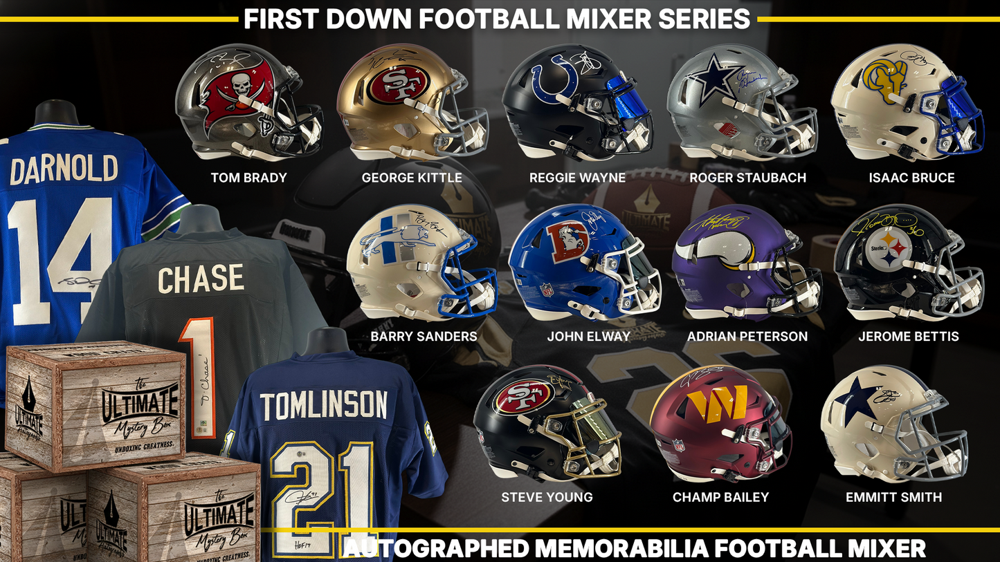 First Down Football Mixer Live Break Series