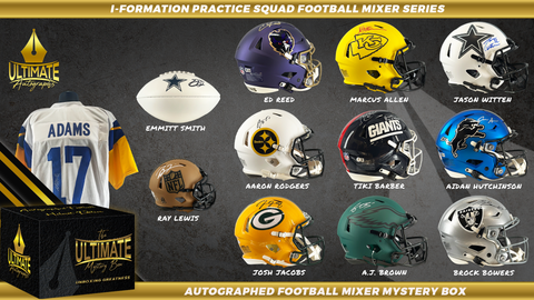 Live Break #3 - **DOUBLE BOX BREAK** - ("I-Formation") - Practice Squad Football Mixer Series