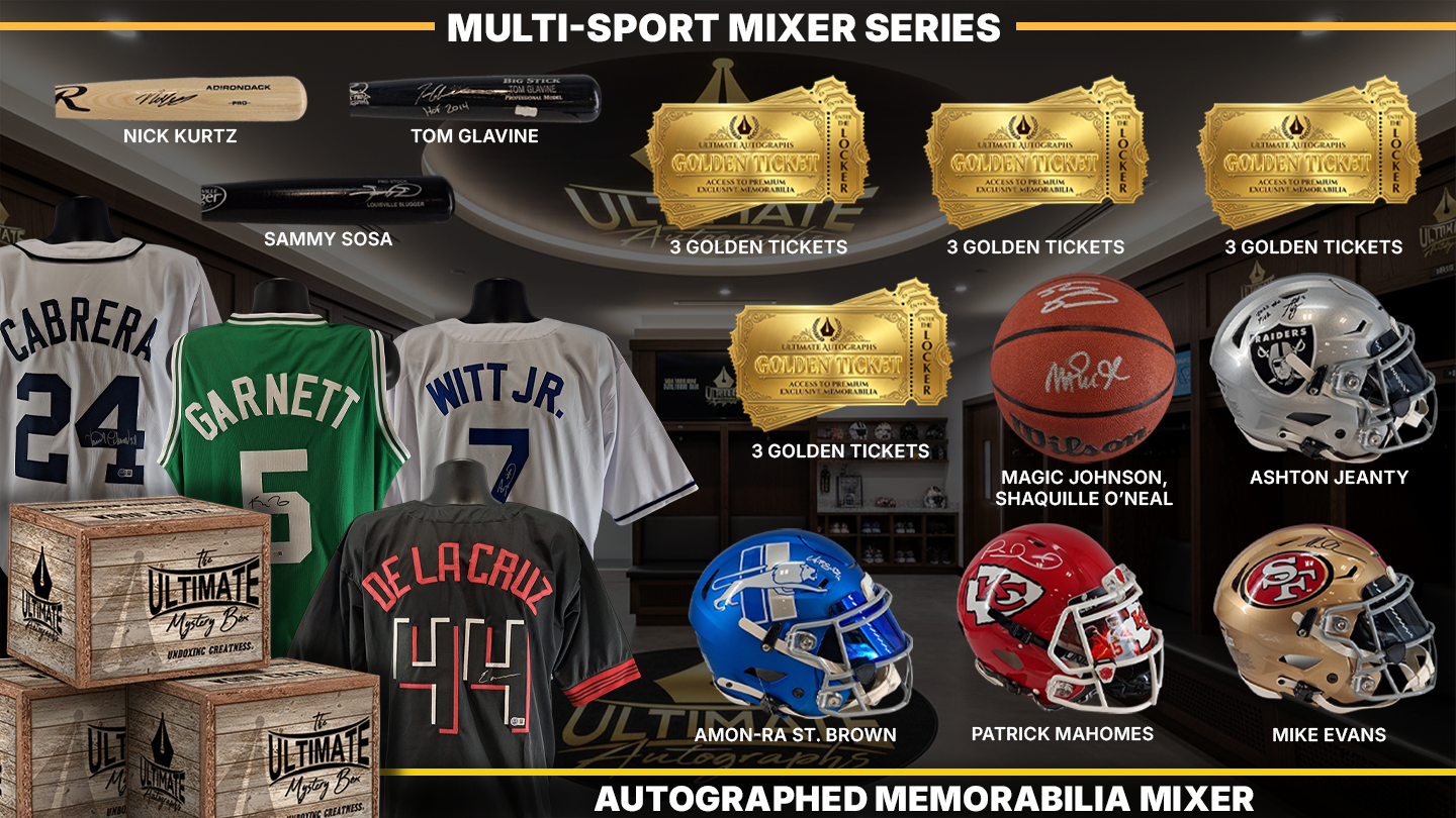 Autographed Multi-Sport Mixer Live Break Series