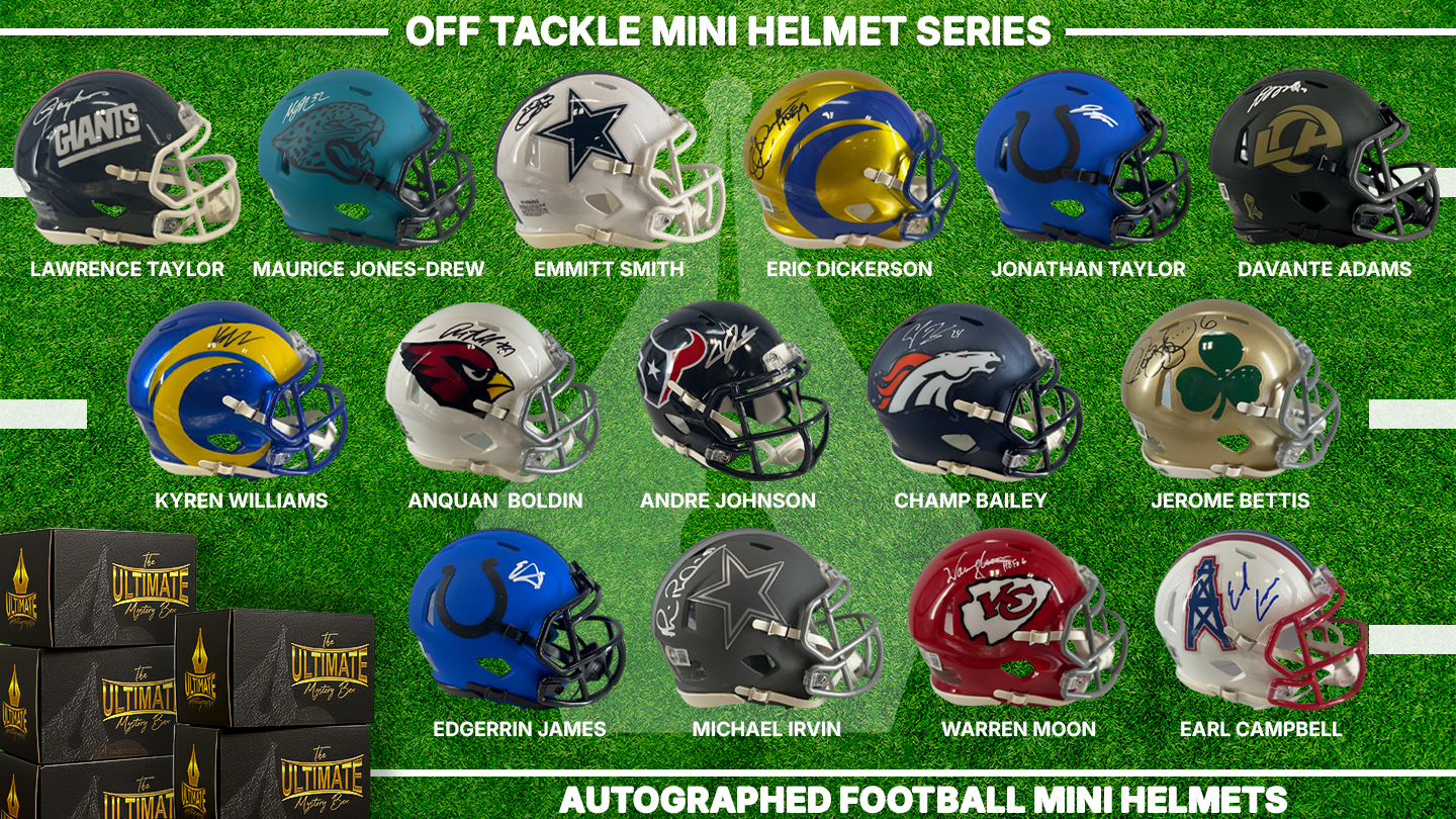 The High Level Mini Helmet Football Mystery Box! – Ultimate Autographs