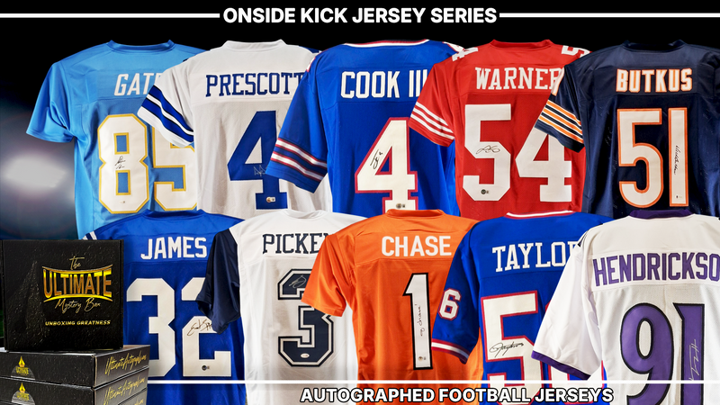 Onside Kick Autographed NFL Jersey Live Break Series