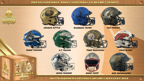 Live Break #6 - *SINGLE BOX BREAK* - ("Press Coverage") Vault Full Size Football Helmet Series