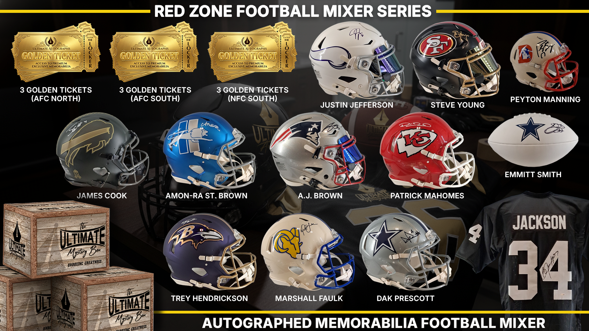 Red Zone Football Mixer Live Break Series – Ultimate Autographs