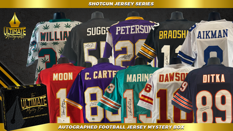 Live Break #16- *SINGLE BOX BREAK* - ("Shotgun") - Autographed Football Jersey Mystery Box