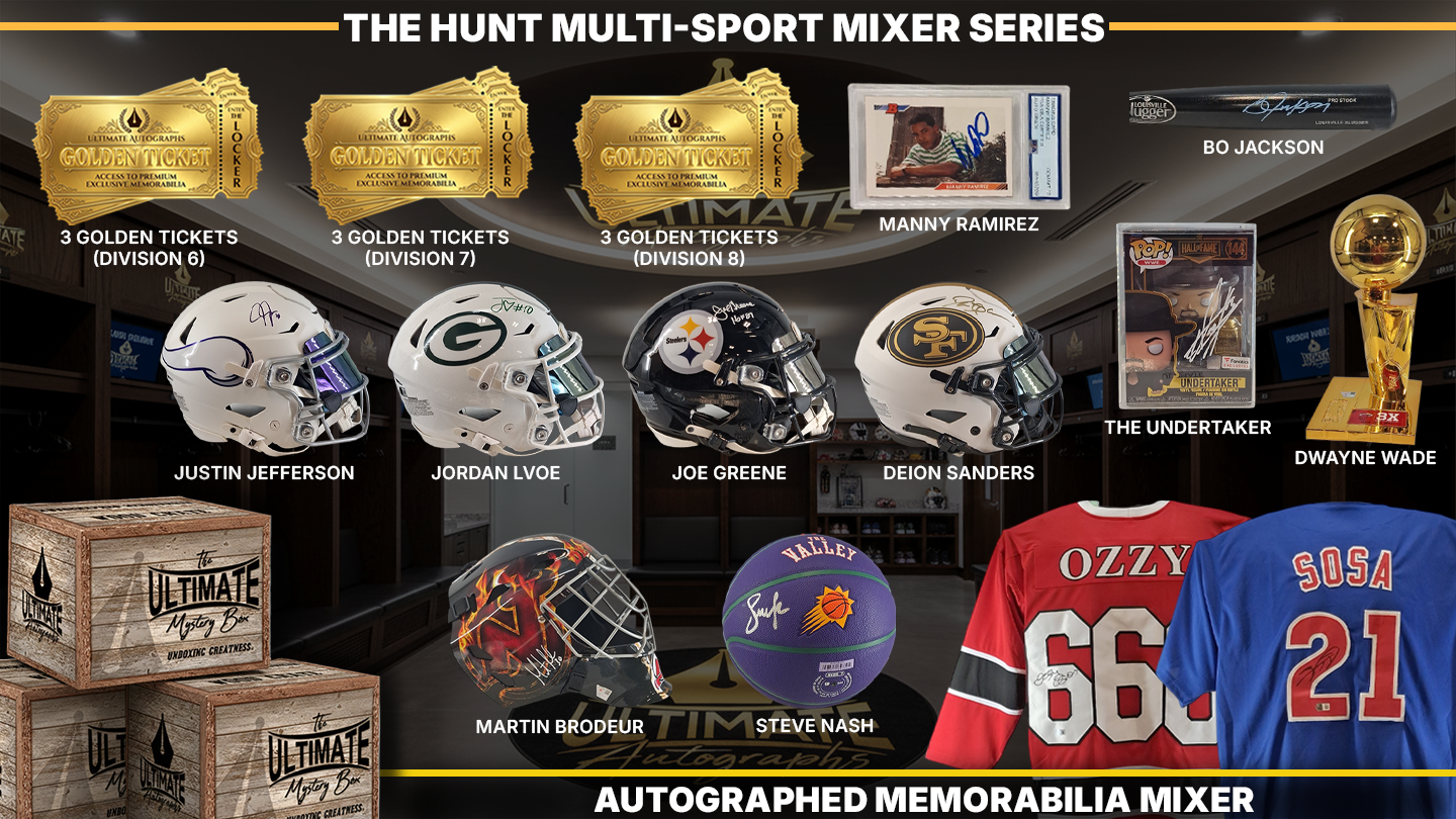 The Hunt Autographed Multi-Sport Mixer Live Break Series