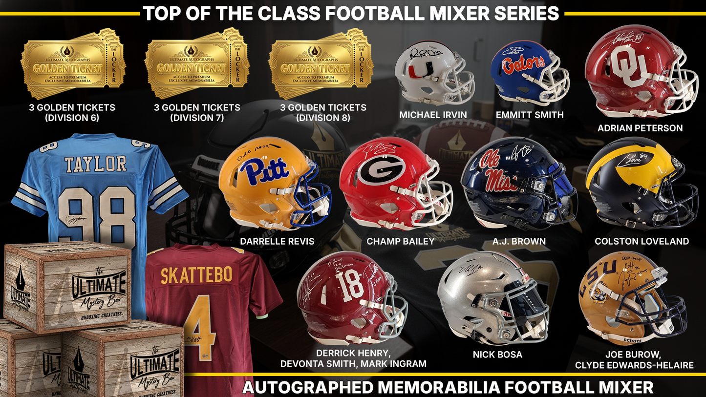 Top of the Class College Football Mixer Live Break Series