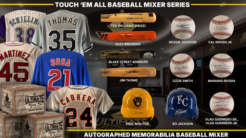 Touch 'em All Autographed Baseball Mixer Live Break Series