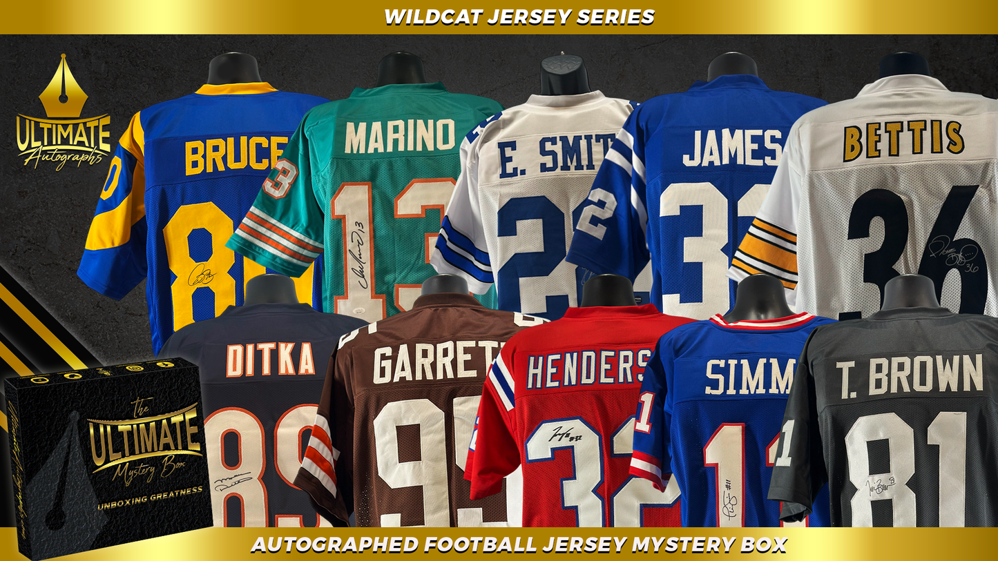 Wildcat Autographed NFL Jersey Mystery Box Series