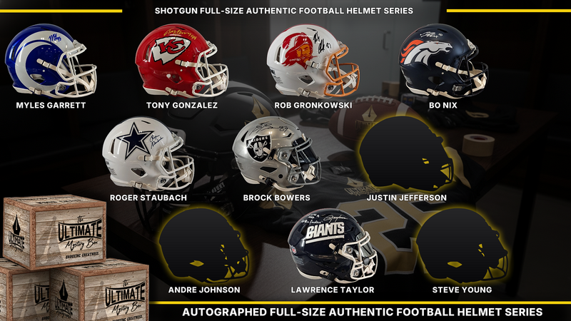 UA headliner graphic — Shotgun Full-Size Authentic Football Helmet Series