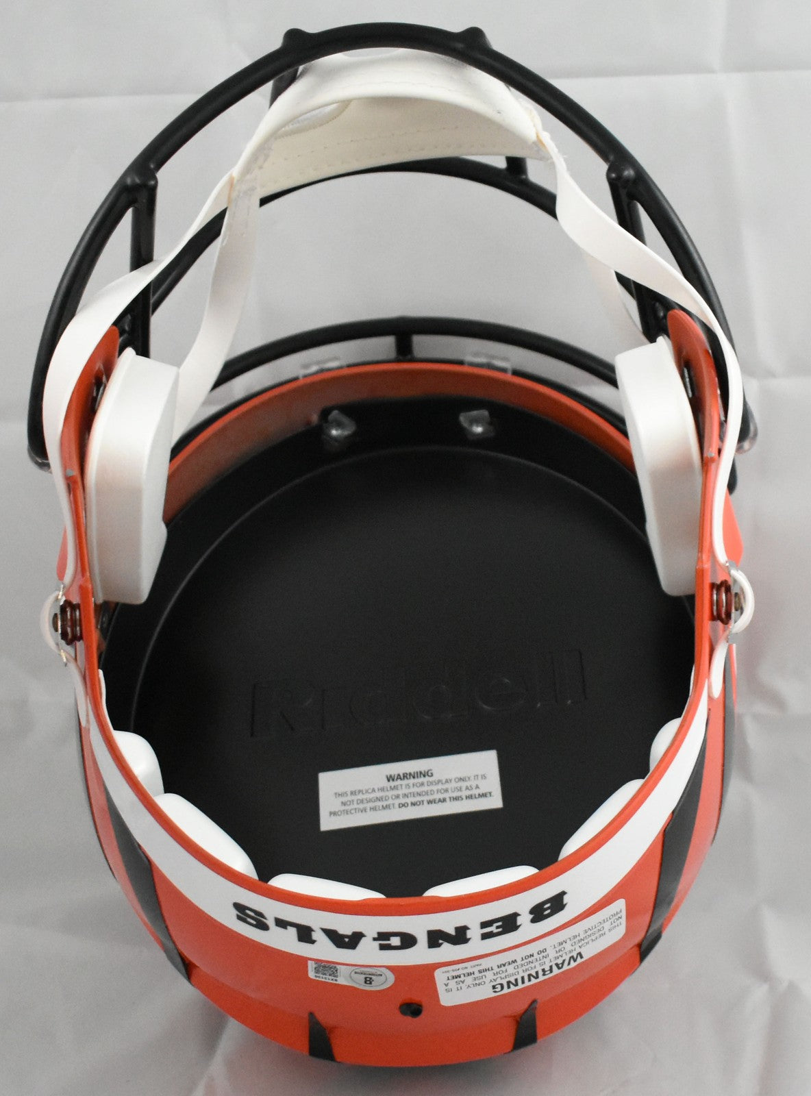 Boomer Esiason Autographed Cincinnati Bengals Full Size Speed Helmet