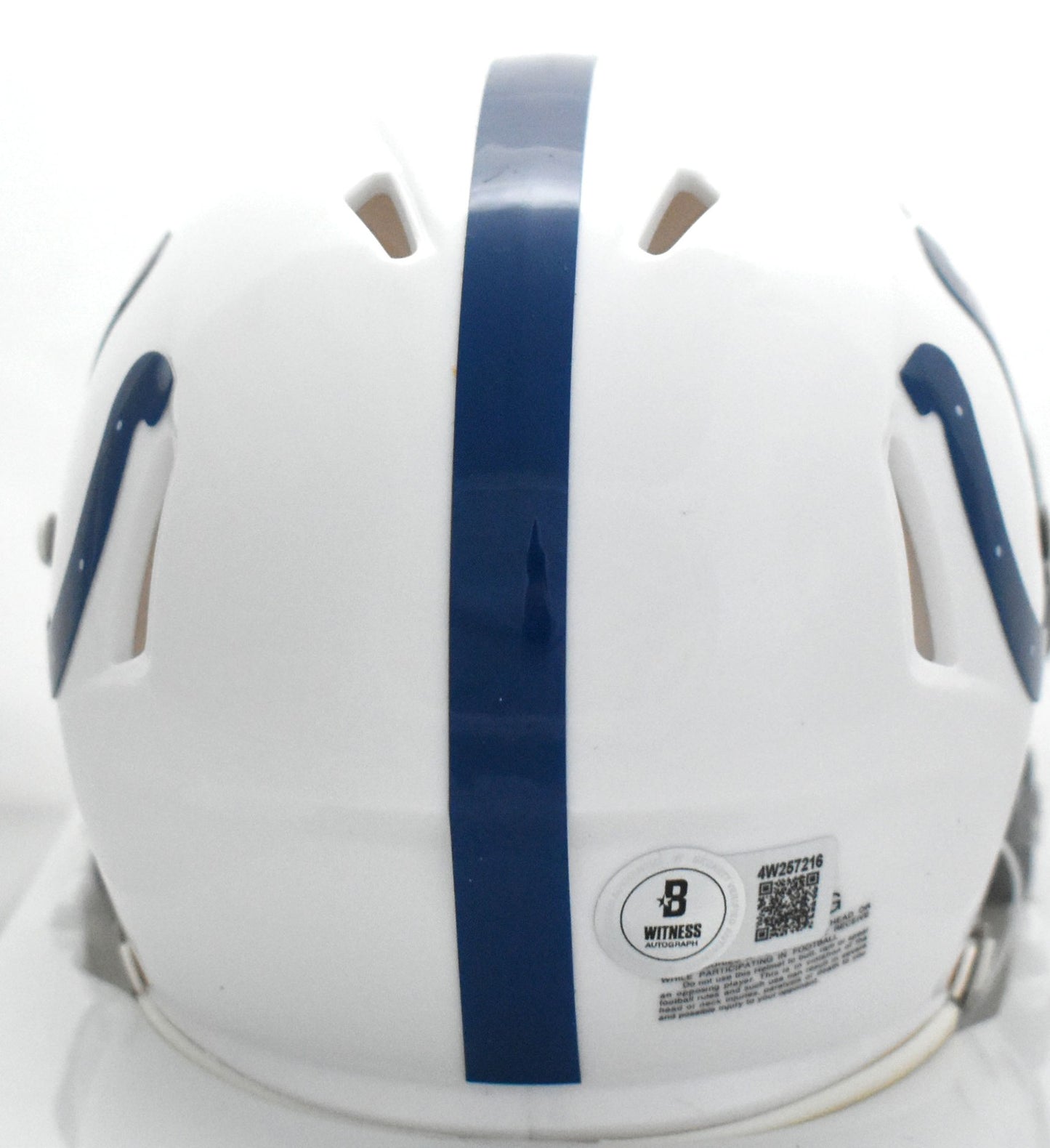 Jonathan Taylor Autographed Indianapolis Colts Speed Mini Helmet