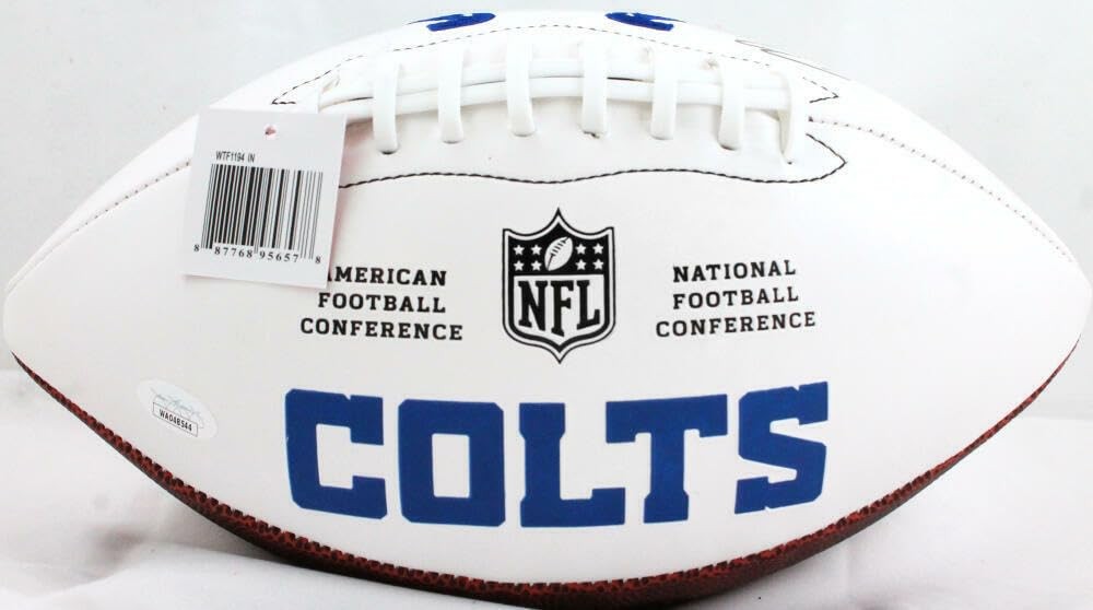 Darius Leonard Signed Indianapolis Colts Wilson Logo Football