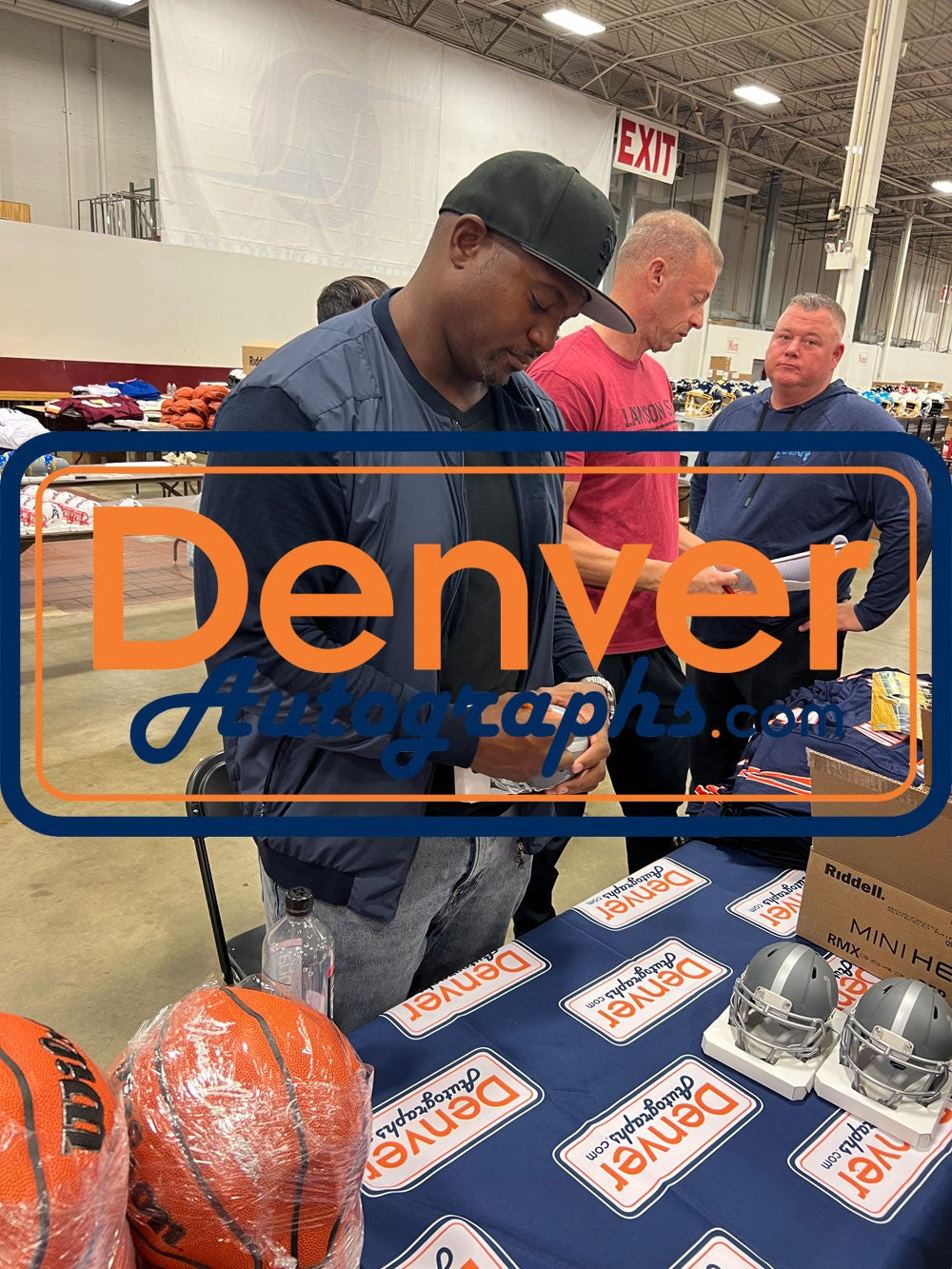 Dwight Freeney Signed Indianapolis Colts Slate Mini Helmet (HOF)