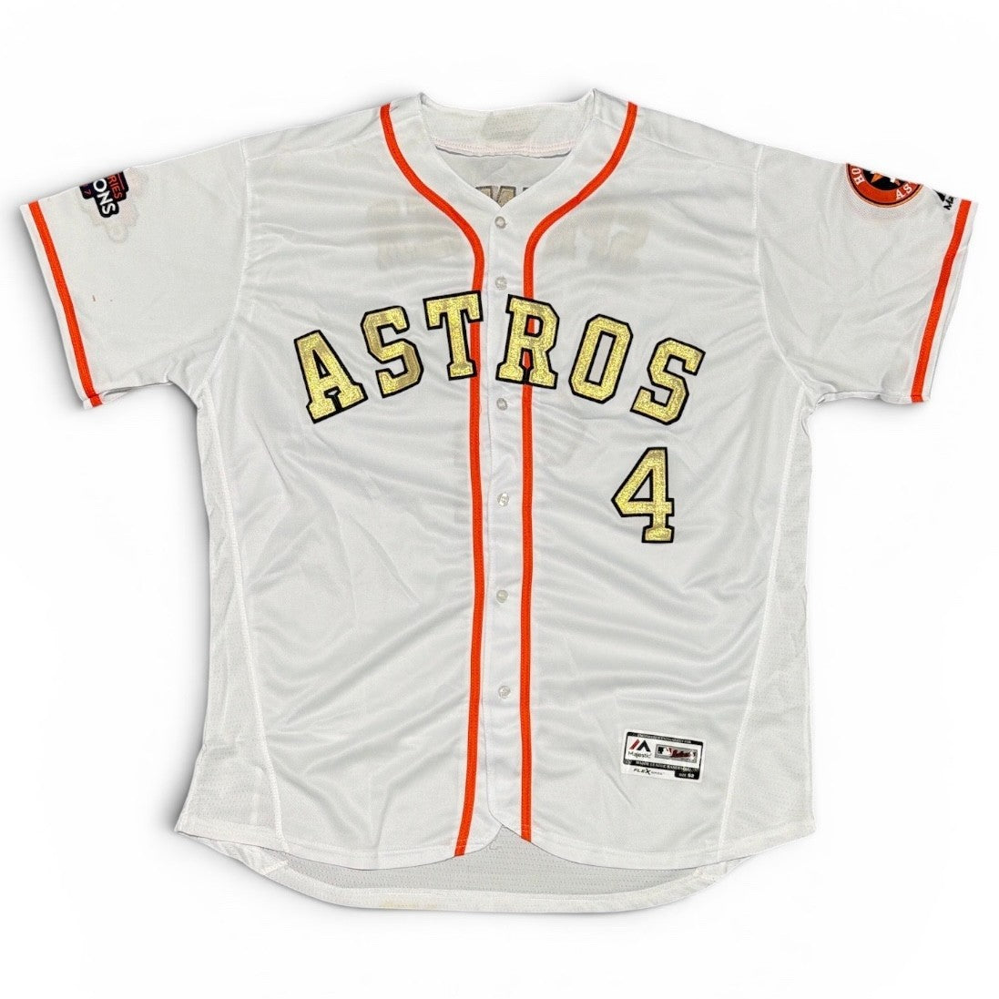 George Springer Signed Houston Astros 2017 World Series Custom Jersey