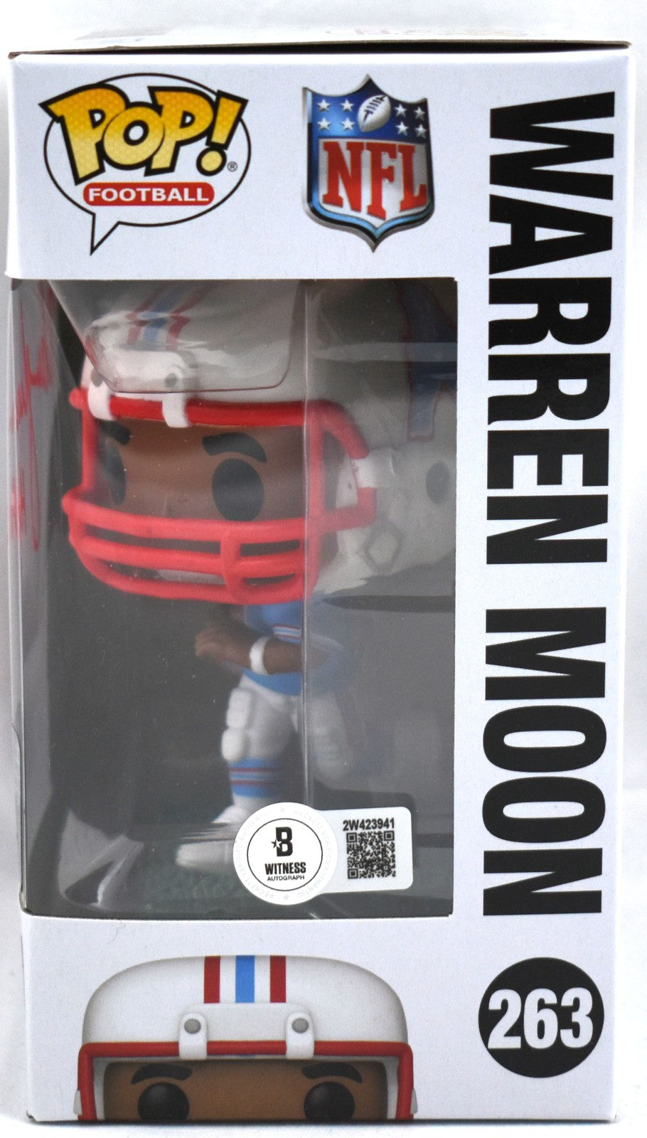 Warren Moon Autographed Houston Oilers Funko Pop #263