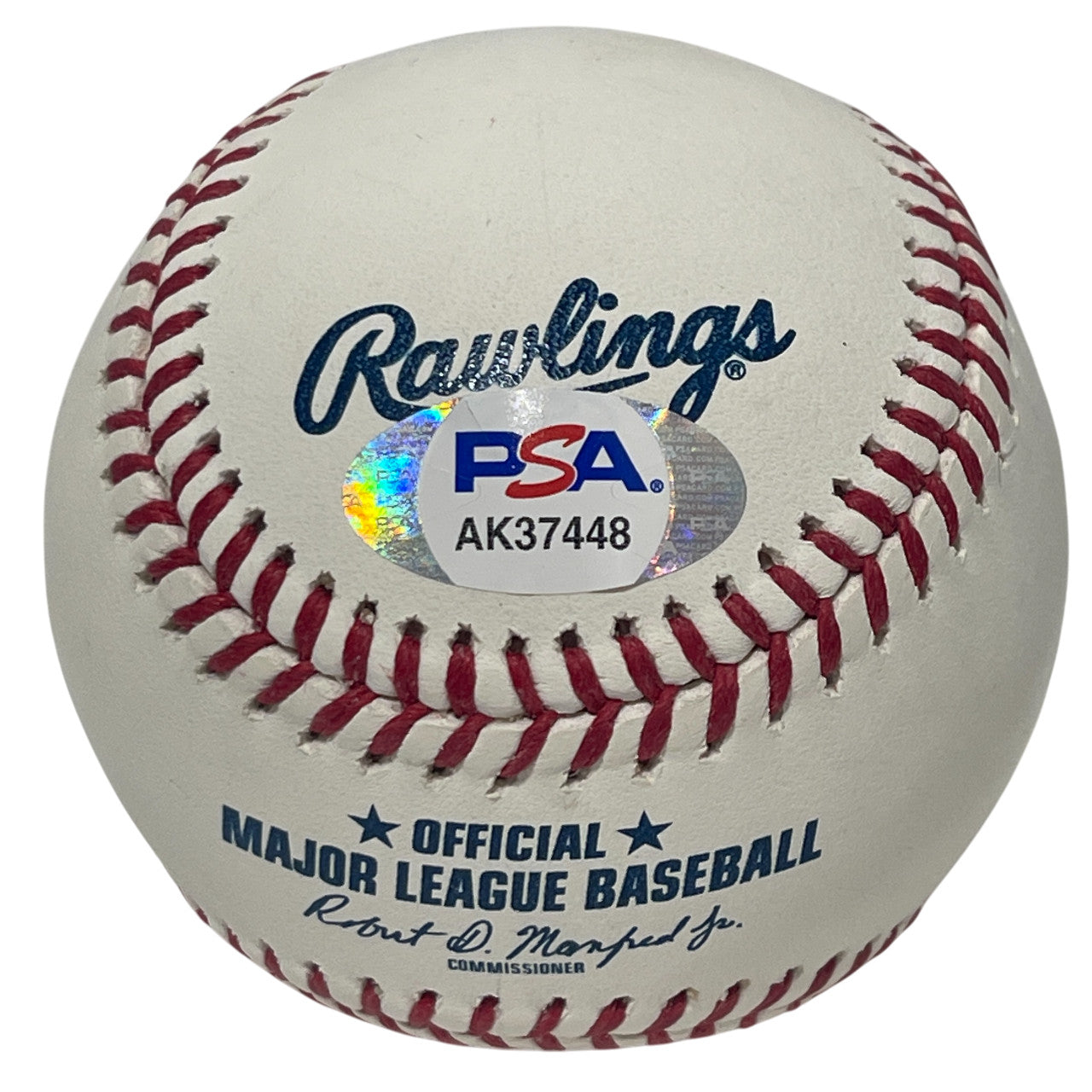 John Montefusco Signed ROMLB Baseball No Hitter Line Score PSA COA