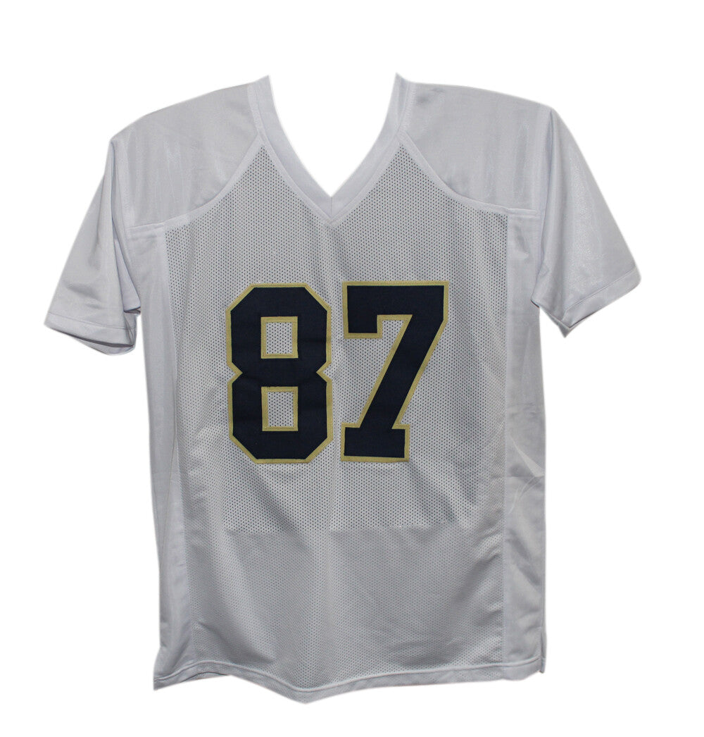 Michael Mayer Signed Notre Dame Style Football Jersey (Play Like a Champion)