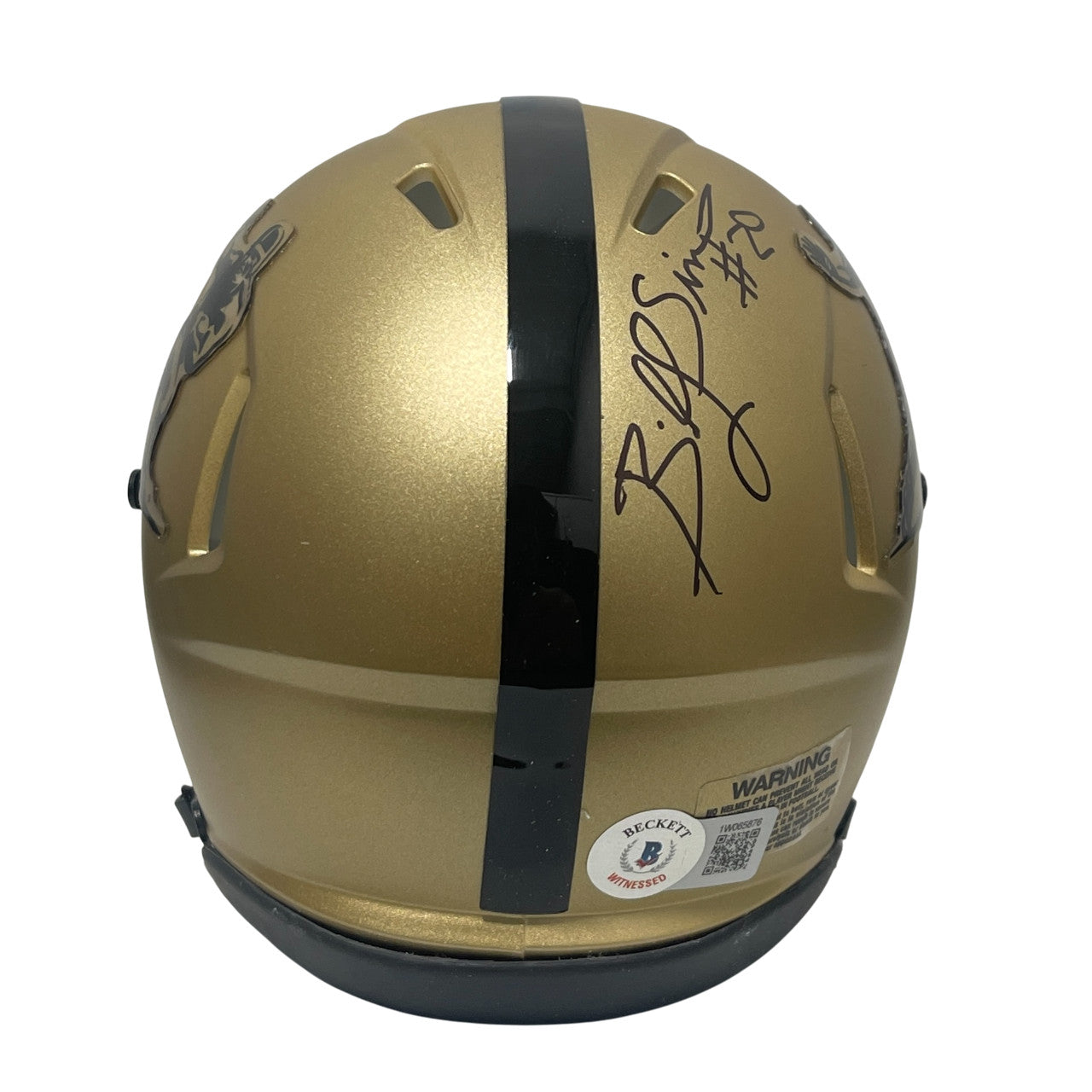 Billy Sims Signed Heisman Mini Helmet '78 Heisman Beckett Witnessed