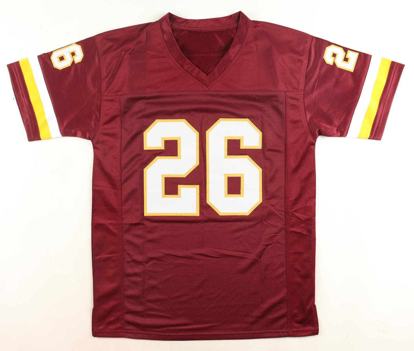 Clinton Portis Autographed Washington Custom Maroon Jersey