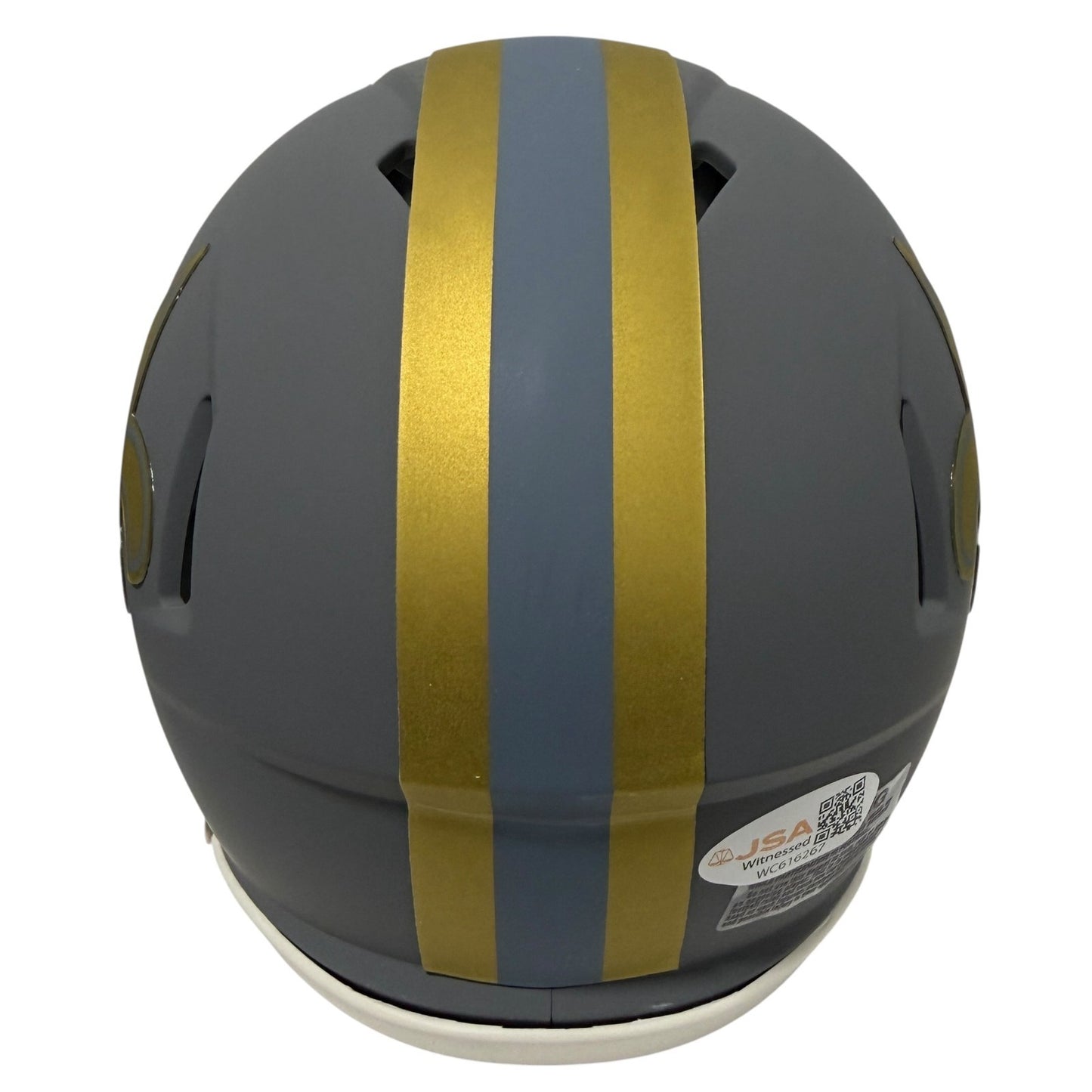 Rickey Jackson Signed New Orleans Saints Slate Mini Helmet (HOF 2010)