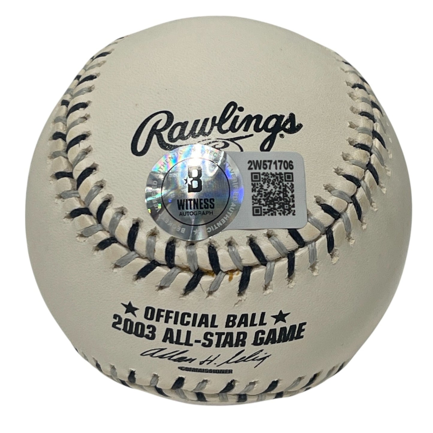 Dontrelle Willis Signed 2003 All-Star Logo Baseball (Beckett COA)
