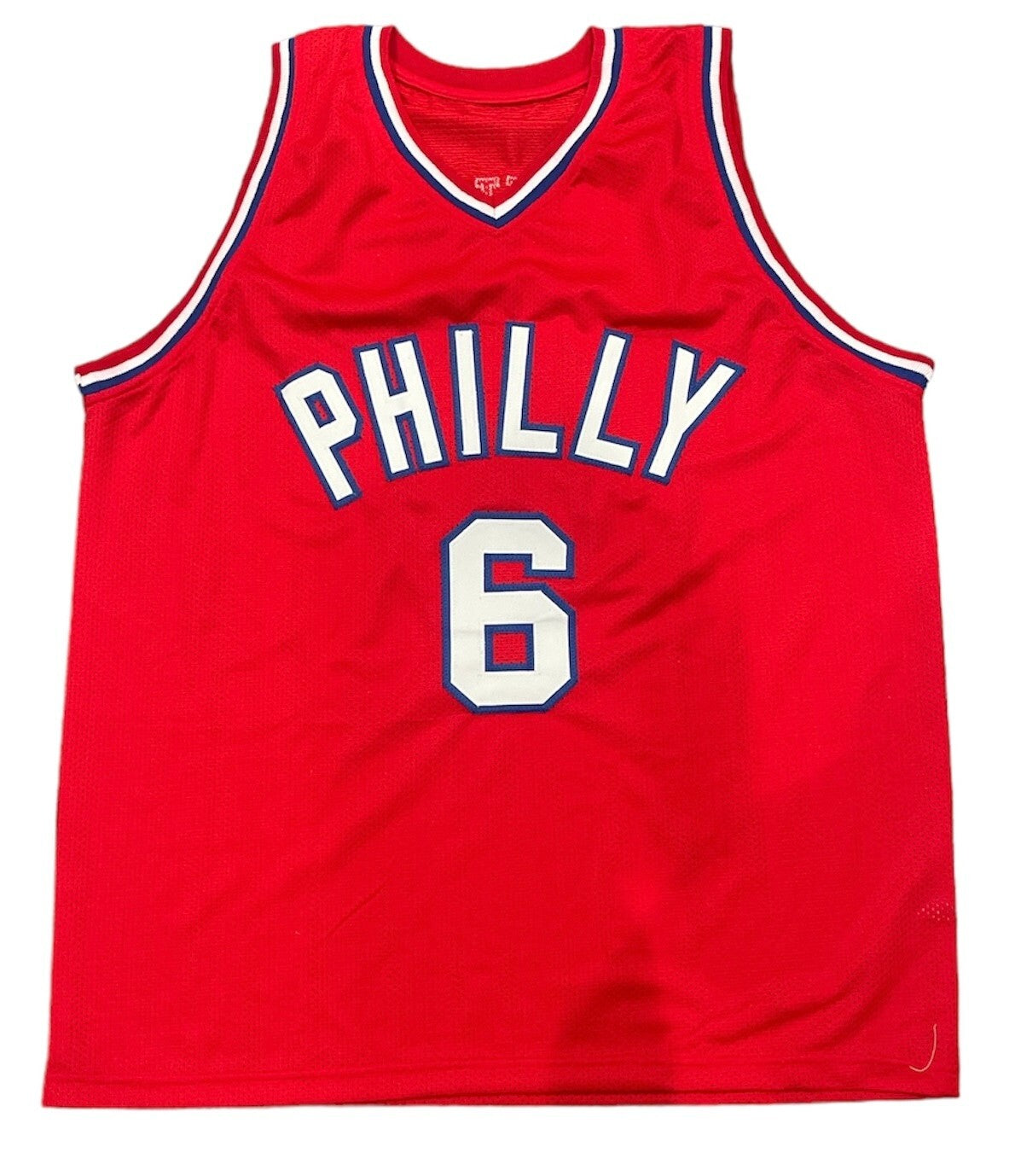 Julius "Dr. J" Erving Signed Philadelphia Custom Basketball Jersey