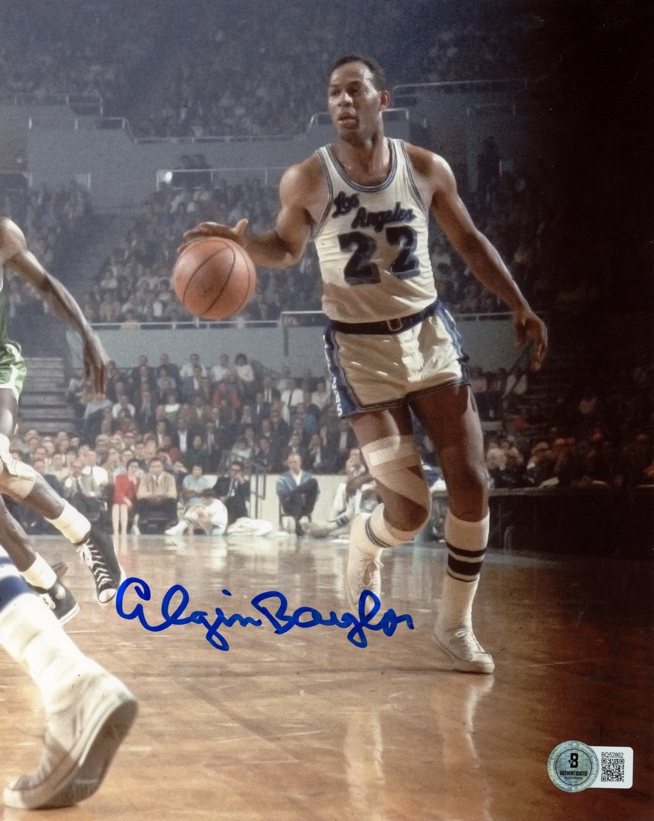 Elgin Baylor Signed Los Angeles Lakers 8x10 Photo