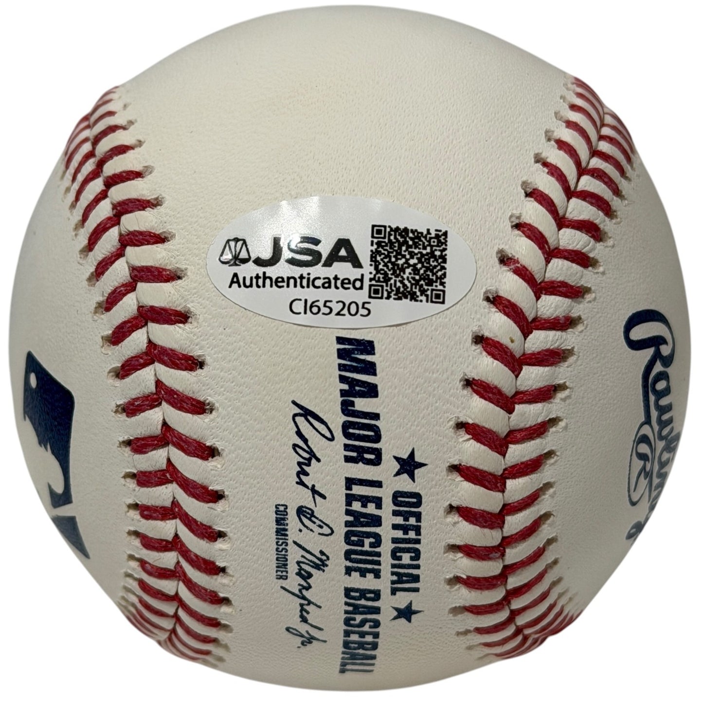 Chase Dollander Signed Colorado Rockies Official MLB Baseball JSA COA