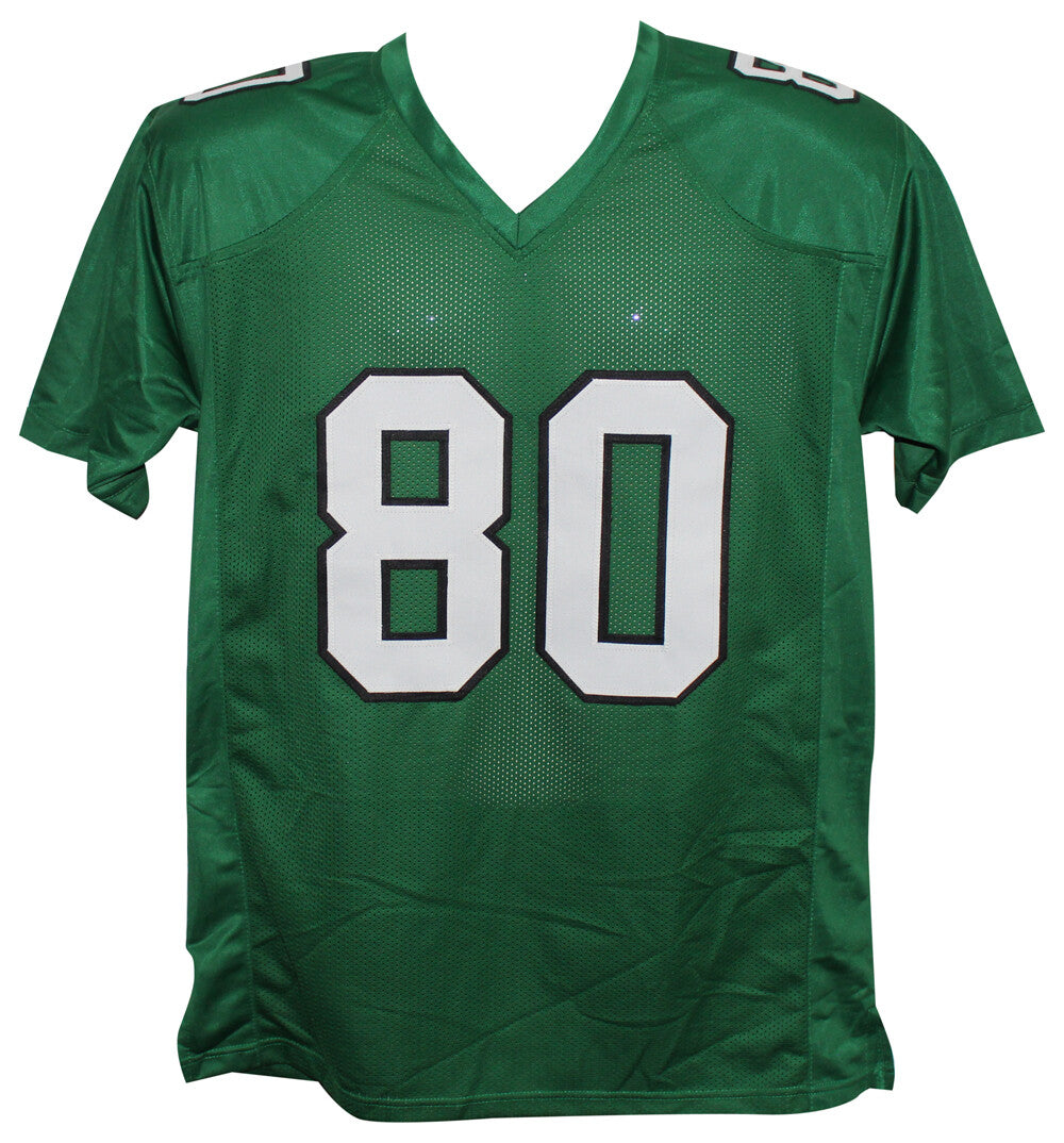 Cris Carter Autographed Philadelphia Eagles Custom Green Football Jersey