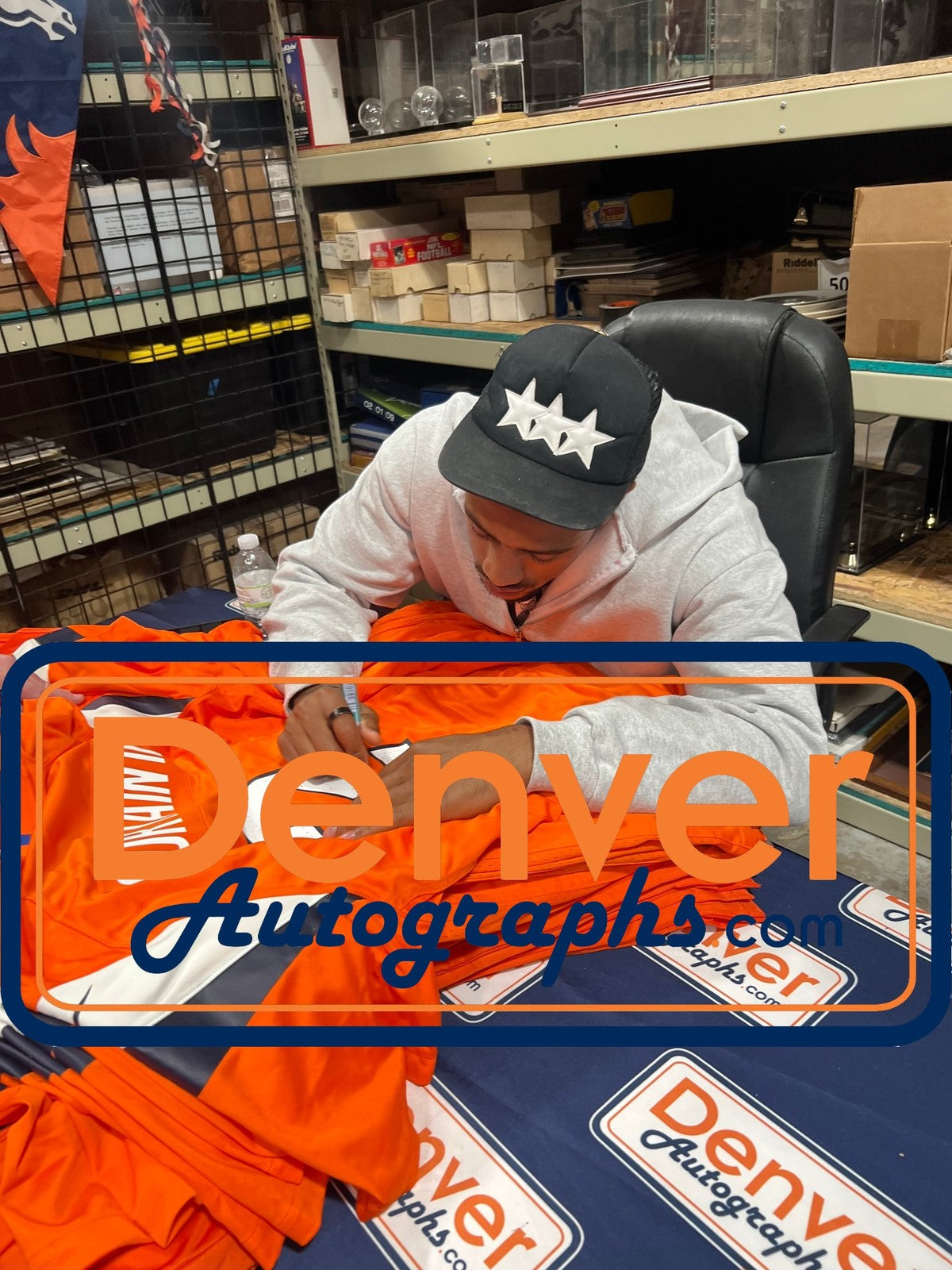 Patrick Surtain Autographed Denver Broncos Orange Jersey