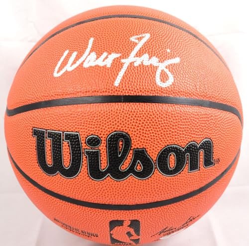 Walt Frazier Autographed Official NBA Wilson Basketball