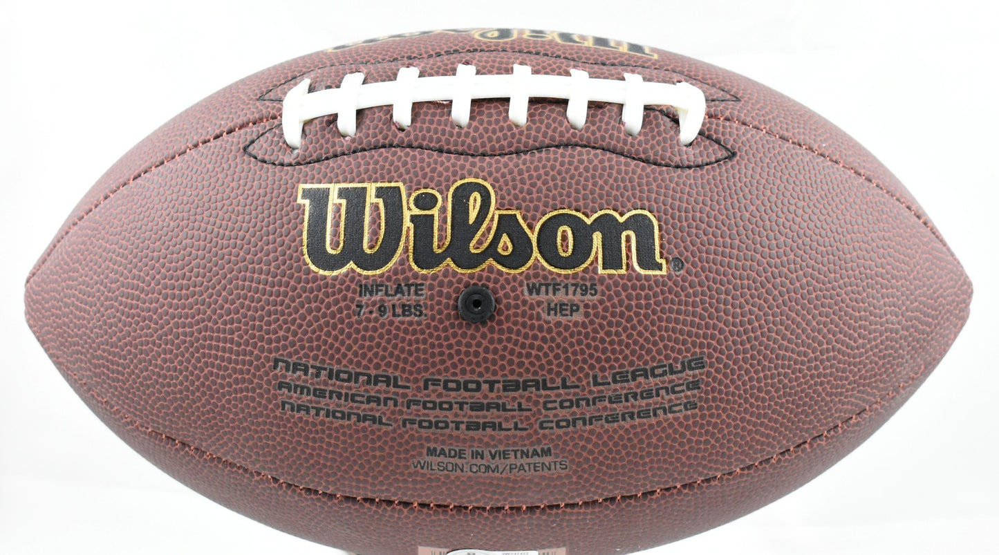 Jack Sawyer Autographed NFL Super Grip Football