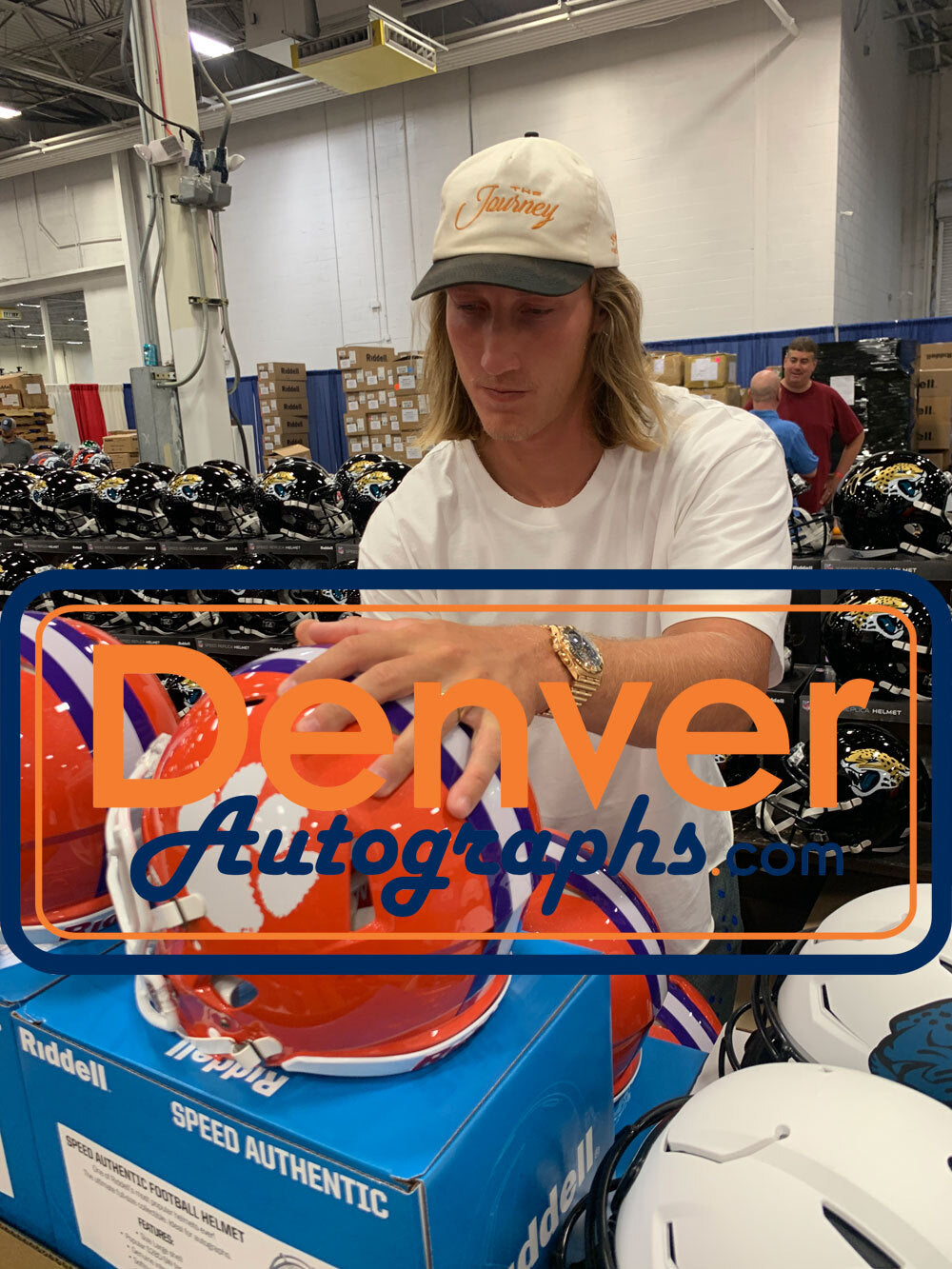 Trevor Lawrence Autographed Clemson Tigers Authentic Speed Full Size Helmet