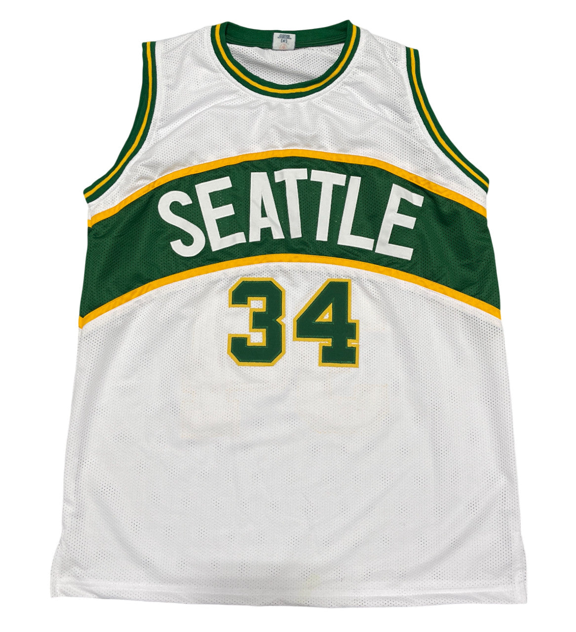 Xavier McDaniel Autographed Seattle SuperSonics Custom Jersey