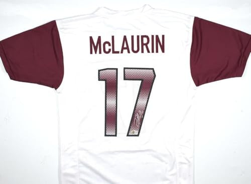 Terry McLaurin Signed Washington Commanders Custom White Jersey