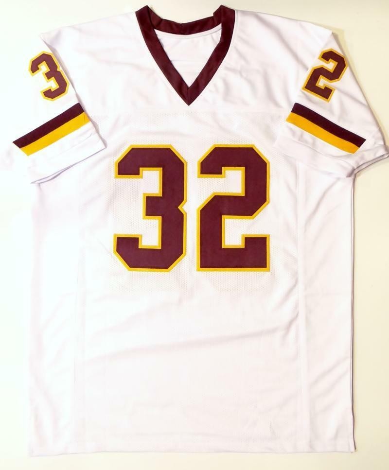 Ricky Ervins Autographed White Custom Football Jersey
