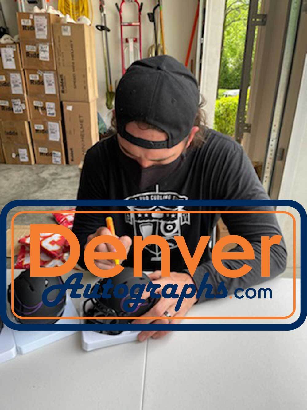 Jared Allen Autographed Minnesota Vikings Eclipse Mini Helmet