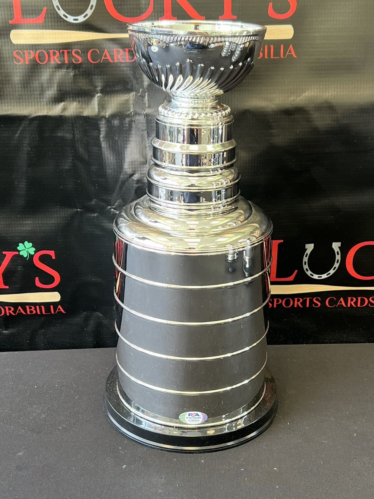 Bobby Hull Chicago Blackhawks Autographed 14" Mini Stanley Cup