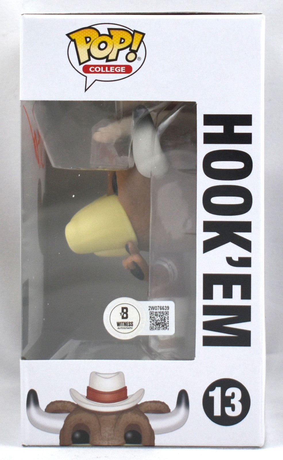 Quinn Ewers Autographed Texas Longhorns Funko Pop #13