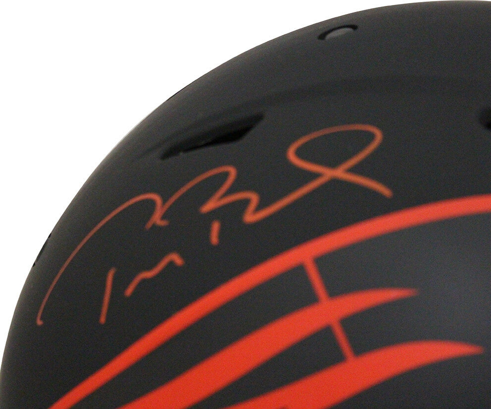 Tom Brady Signed Patriots Full Size Authentic Eclipse Speed Helmet