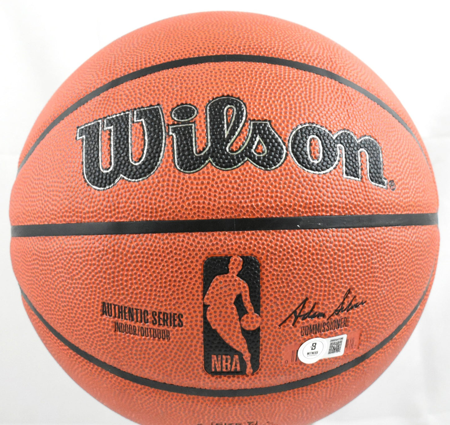 Patrick Ewing Autographed Wilson Authentic Series NBA Basketball