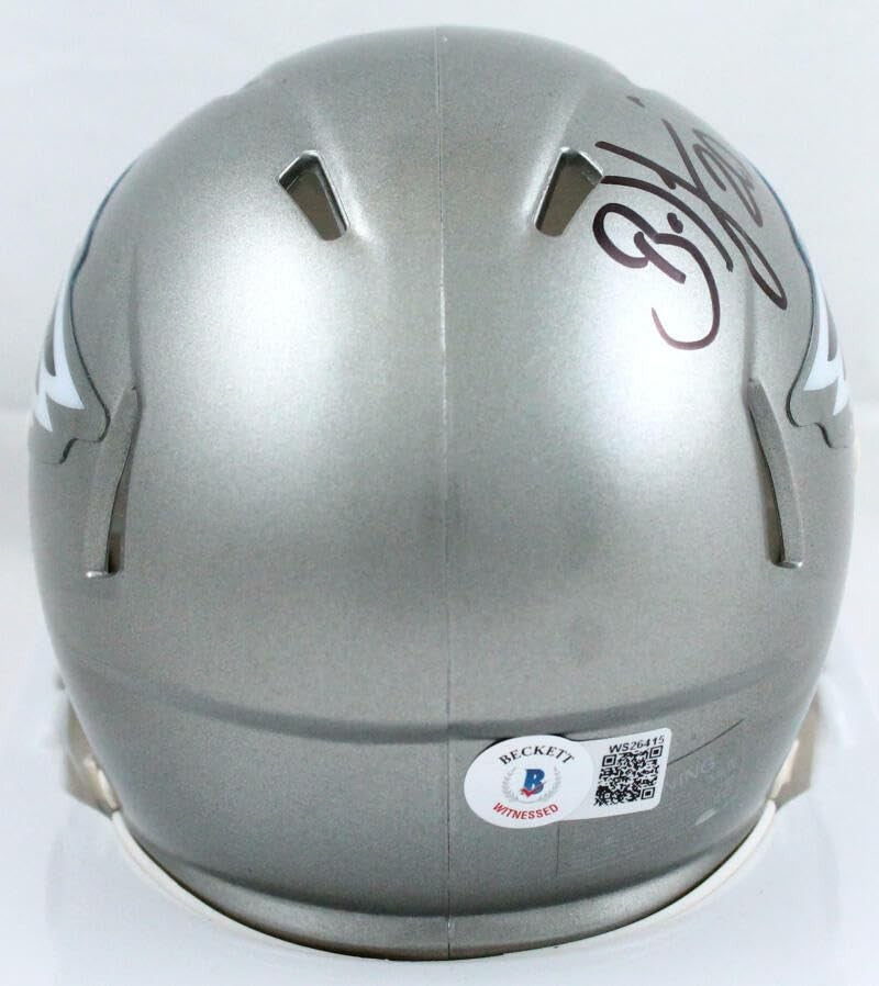 Brian Dawkins Signed Philadelphia Eagles Flash Speed Mini Helmet